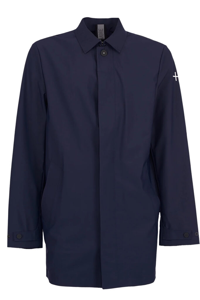 MORE trench in nylon stretch