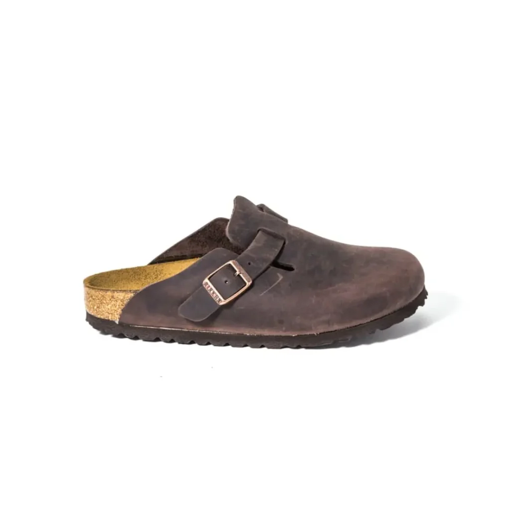 Birkenstock Boston Bs Habana Soft Footbed Marrone sabot 4 (1)