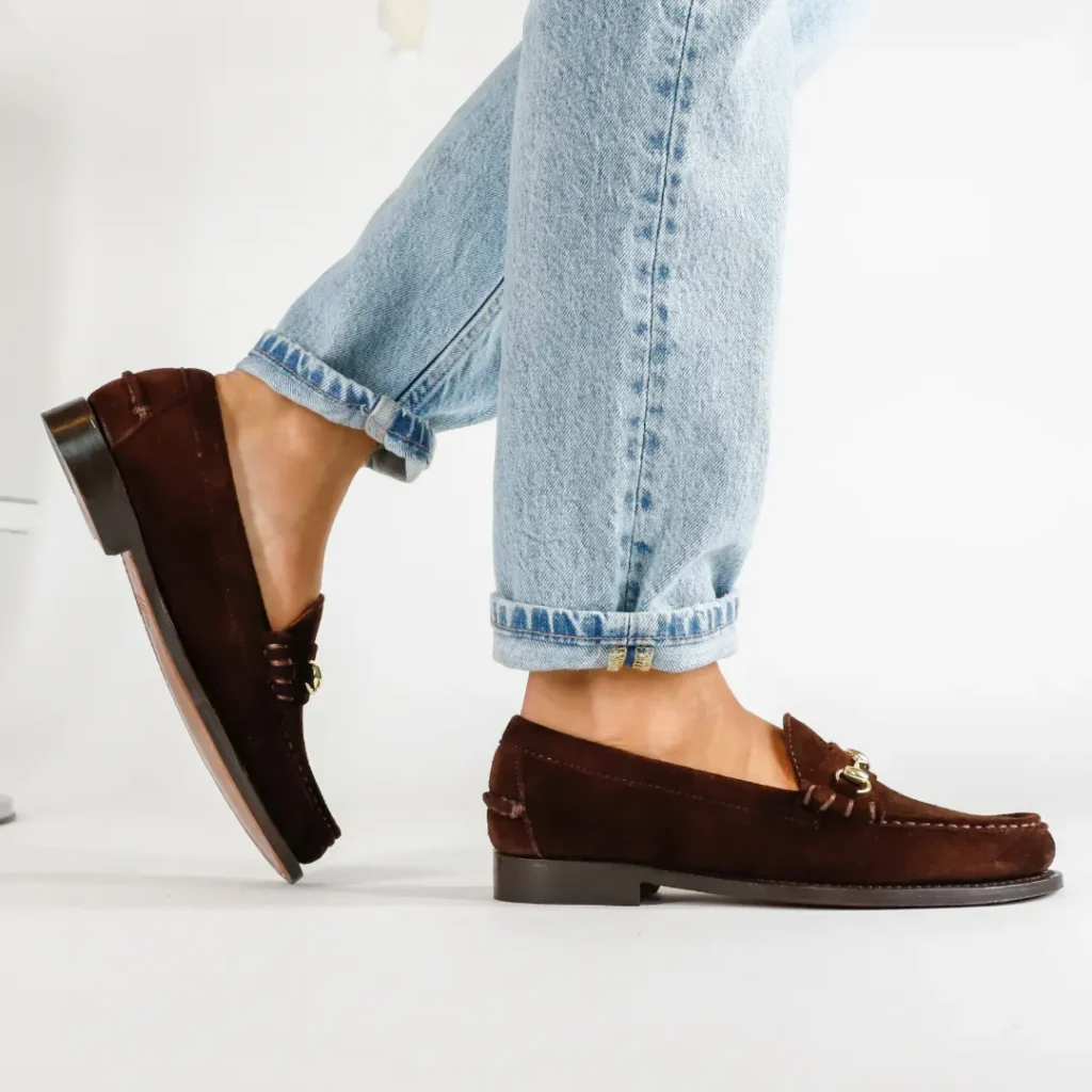 Sebago Joe Modena Suede Woman Dark Brown mocassino