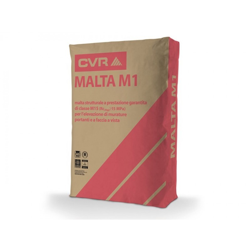Malta cvr m1 da muratura sacco da 25 kg