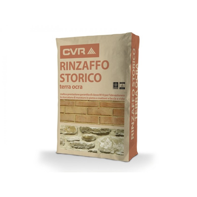 Rinzaffo storico cvr terra ocra sacco da 25 kg