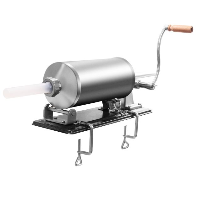 4kg Macchina insaccatrice per salsicce in acciaio inox con 4 tubi di riempimento