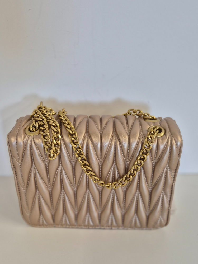 Borsa Clutch Matelassè Lily col. Oro