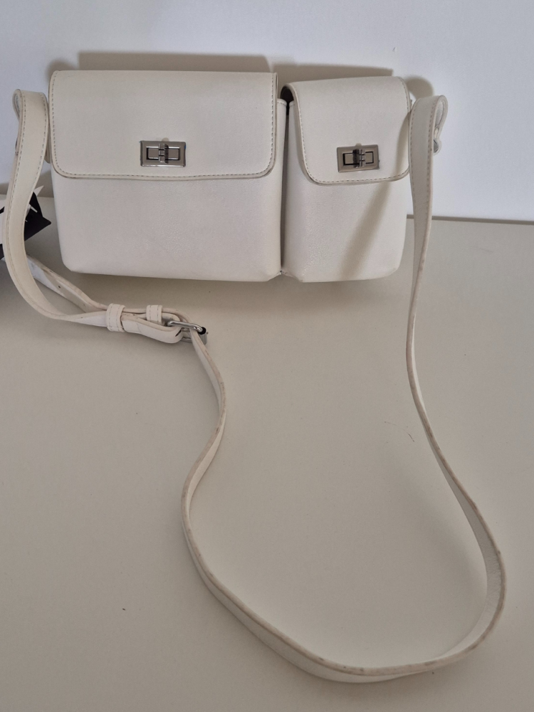 Borsa Tracolla Daisy col. Bianco