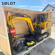 Customized Small Digger Mini Excavator Machine Crawler Home Farm 1Ton 1.5Ton 2Ton EPA Kubota Mini Excavators Mini Excavators