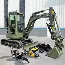 Fast Delivery 2.5 Ton Mini Excavator Crawler Digger Yanmar Engine Small Baggers Garden And Farm Use Multifunctional Customized