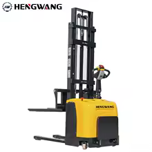 Fully Electric Stacker 2 ton 1 ton 1.5 ton Electric Stacker 1.6M 3.5M Lifting All Electric Forklift Easy Climbing Support Custom