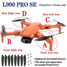 L900 Pro SE Mini Drone Original Propellers Spare Part for L900pro se Paddles Drone Arm Replacement Accessories