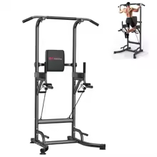 Power Tower Home Dip Station Pull Up Bar Multi Function Power Tower Push Up Workout Abdominal Exercise for Gym Strength Training