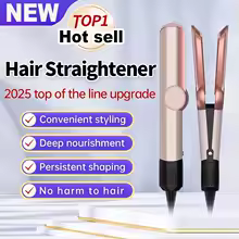Professional Styling Tool Hair Straightener & Hair Dryer Heat Up Hair Flat Iron Negative Ion Iron Household Hair Dryer airstrait