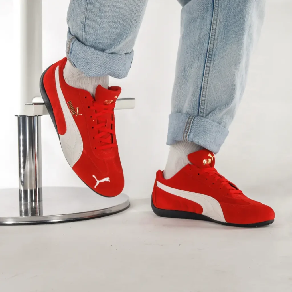 Puma Speedcat Og Rosso Bianco sneakers uomo donna