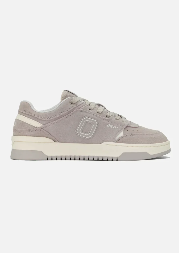 Sneakers eclipse in suede grigio