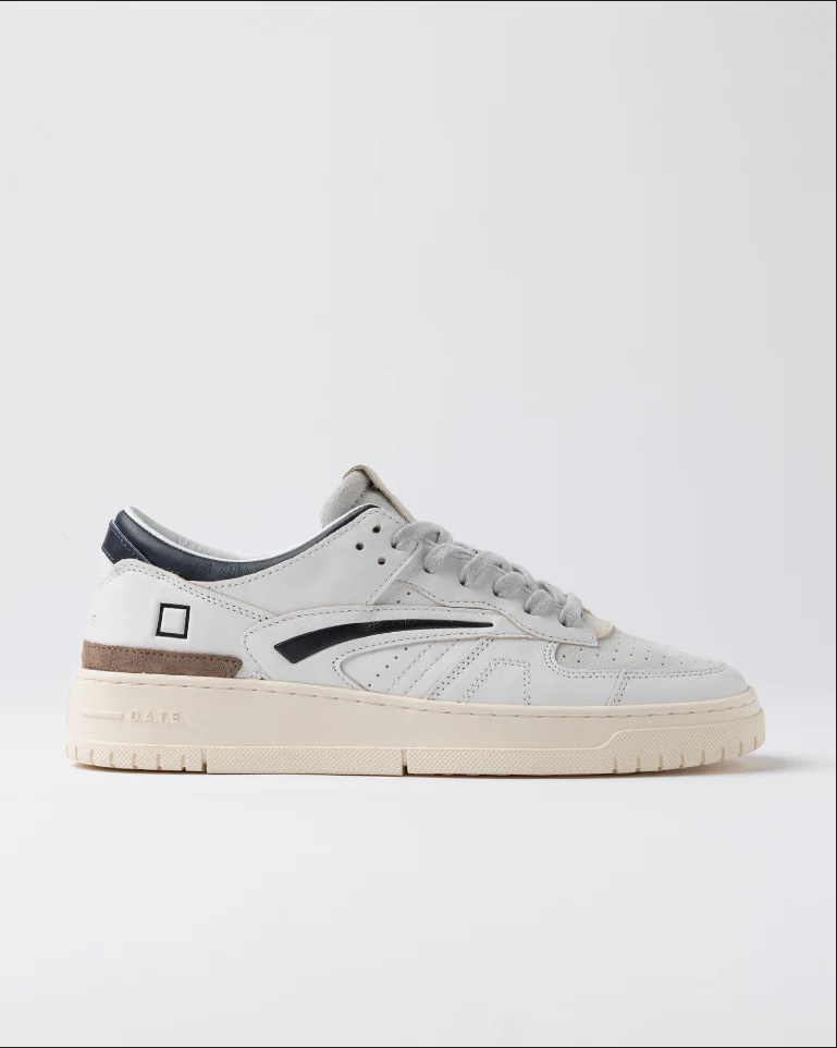 Sneakers torneo colored bianco e blu