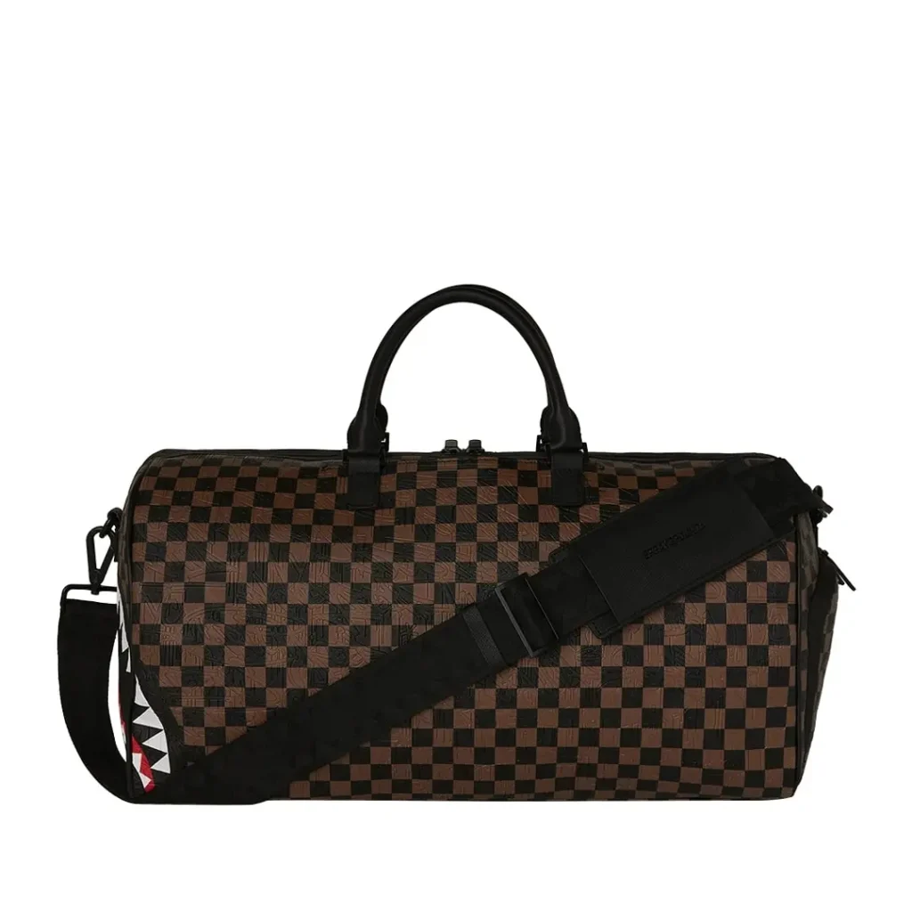 Sprayground Check 2 Emboss Duffle uomo donna 910D8235NSZ 1