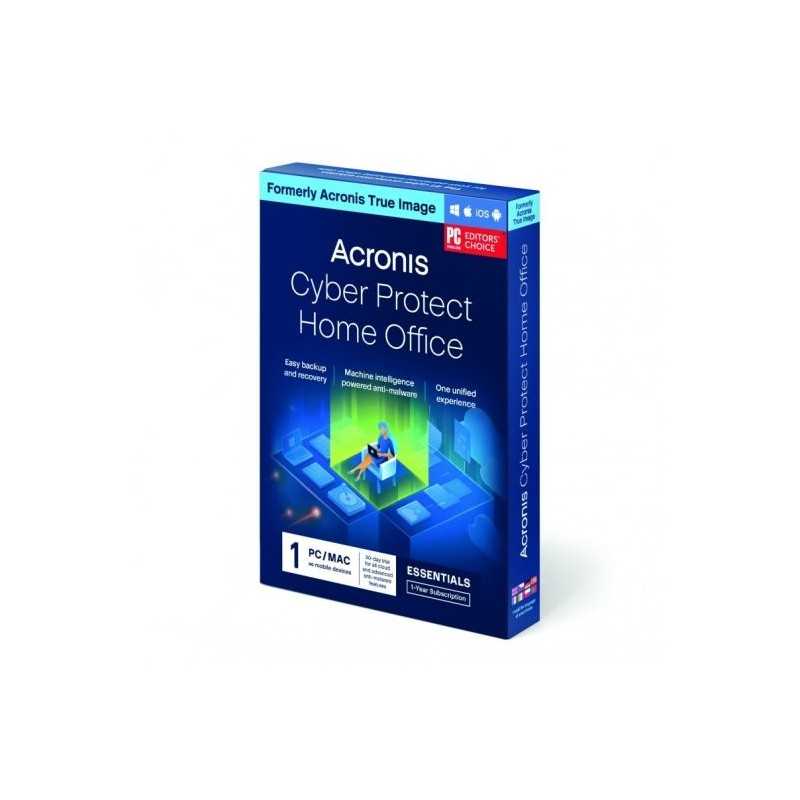 Acronis cyber protect home office essentials 1 dispositivo 1 anno