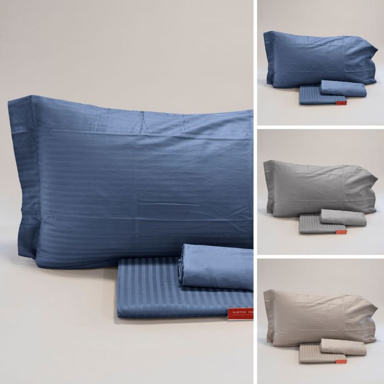 Anemone completo lenzuola cotone lusso per alberghi martini e pari