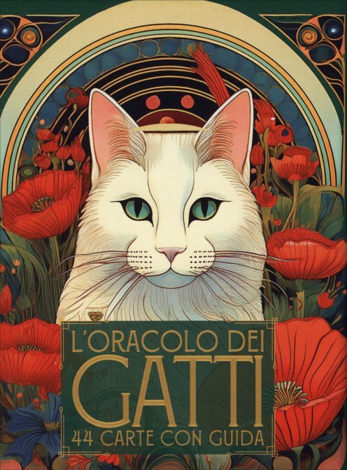 Carte oracolo gatti ishtar copertina 3d