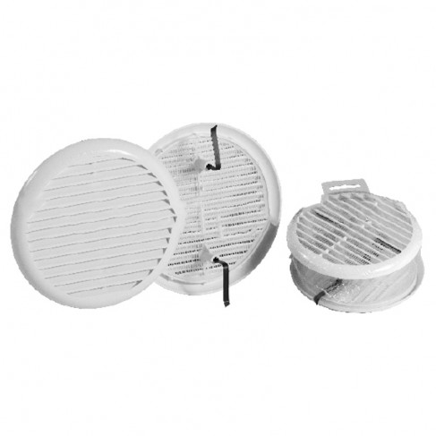 Griglie universali tonde dakota o180mm imbocco 120 160mm 10pz