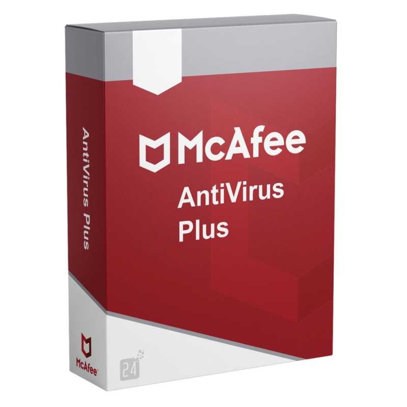 Mcafee antivirus plus 1 pc 1 anno
