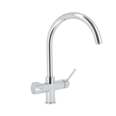 Miscelatore 5 vie alto tondo