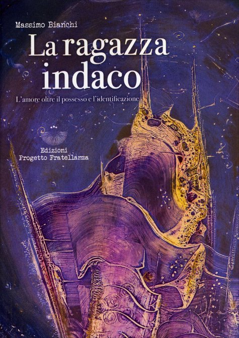 Ragazza indaco libro
