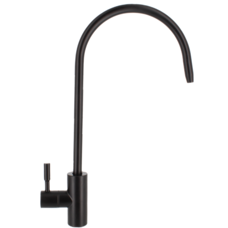 Rubinetto elegance inoxin acciaio inox nero