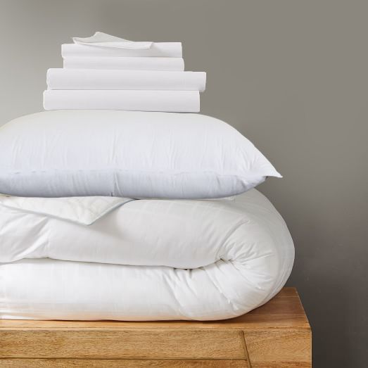 Set biancheria per letto matrimoniale hotel