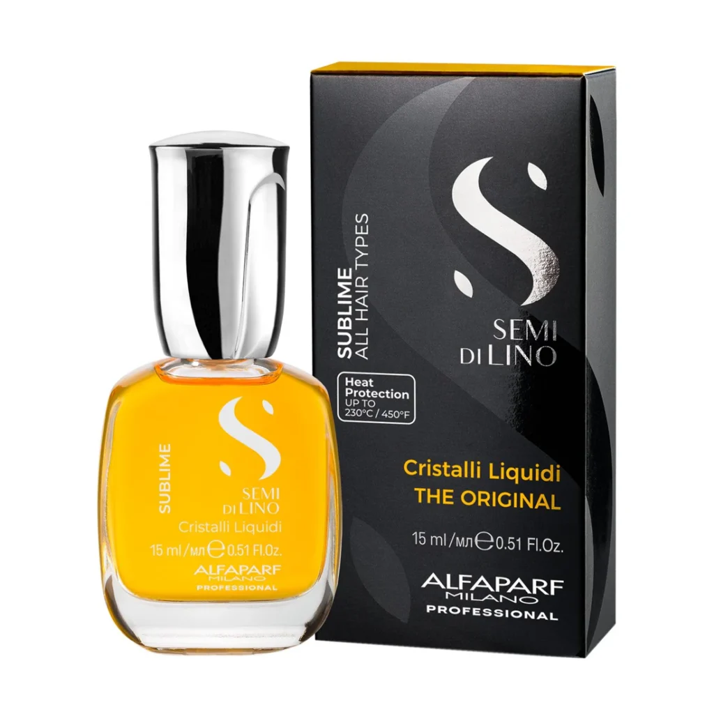 Alfaparf Milano Semi di Lino Sublime Cristalli Liquidi Tutti i Tipi di Capelli