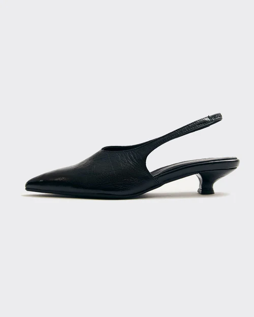 Alohas Mules Eros Leather Nero