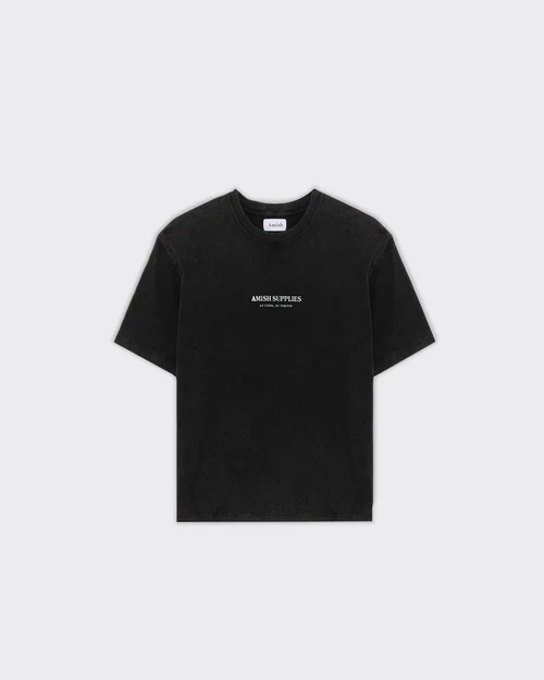 Amish T Shirt Unisex Jersey Grunge Pigment Stone