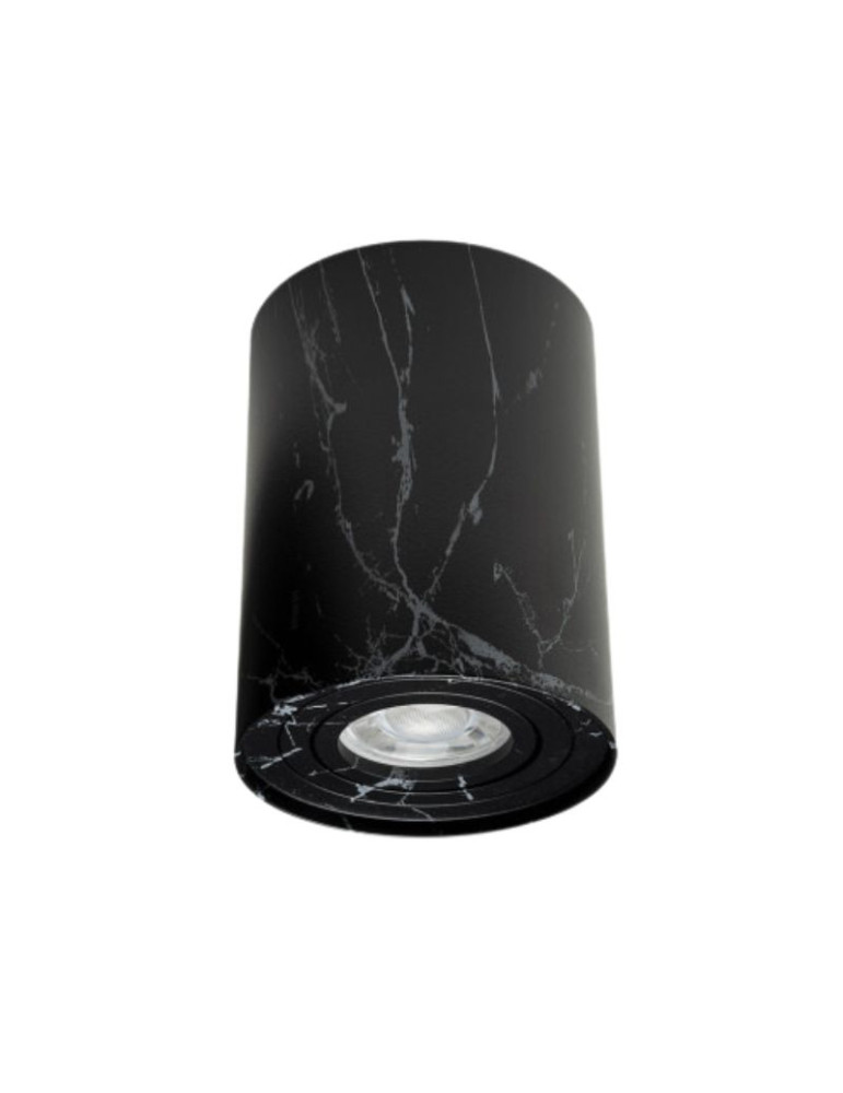 Applique Da Esterno Marmo Nero Aros Gu10 IP20 MiaLuz ALVERLAMP LGB96SGW