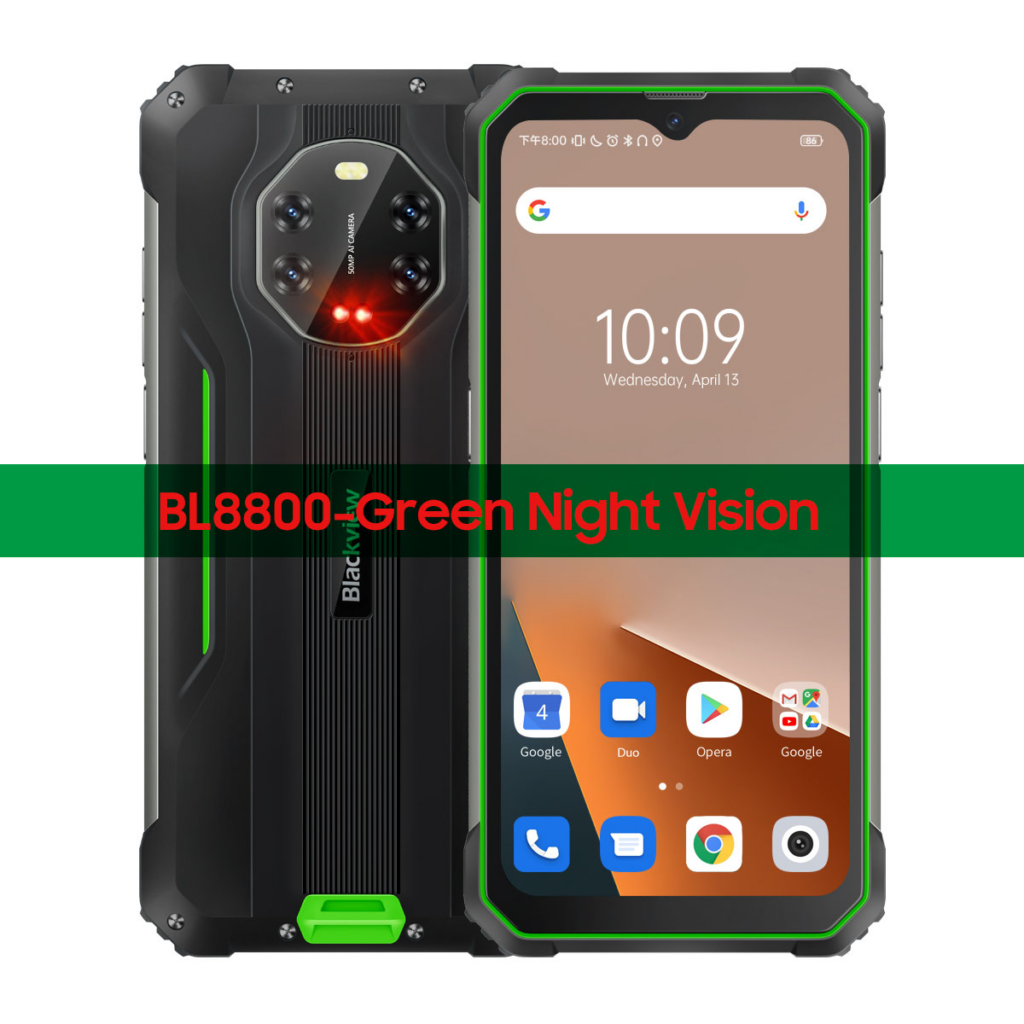Blackview BL8800 Night Vision Pro Rugged Phone with Thermal Imaging Camera