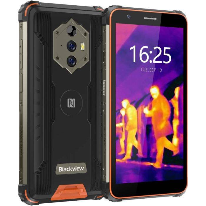 Blackview BV6600Pro Thermal Imaging Rugged Mobile Phone with 8580mAh Battery