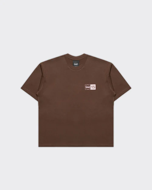 Boiler Room T Shirt 15 Years Monitor Marrone