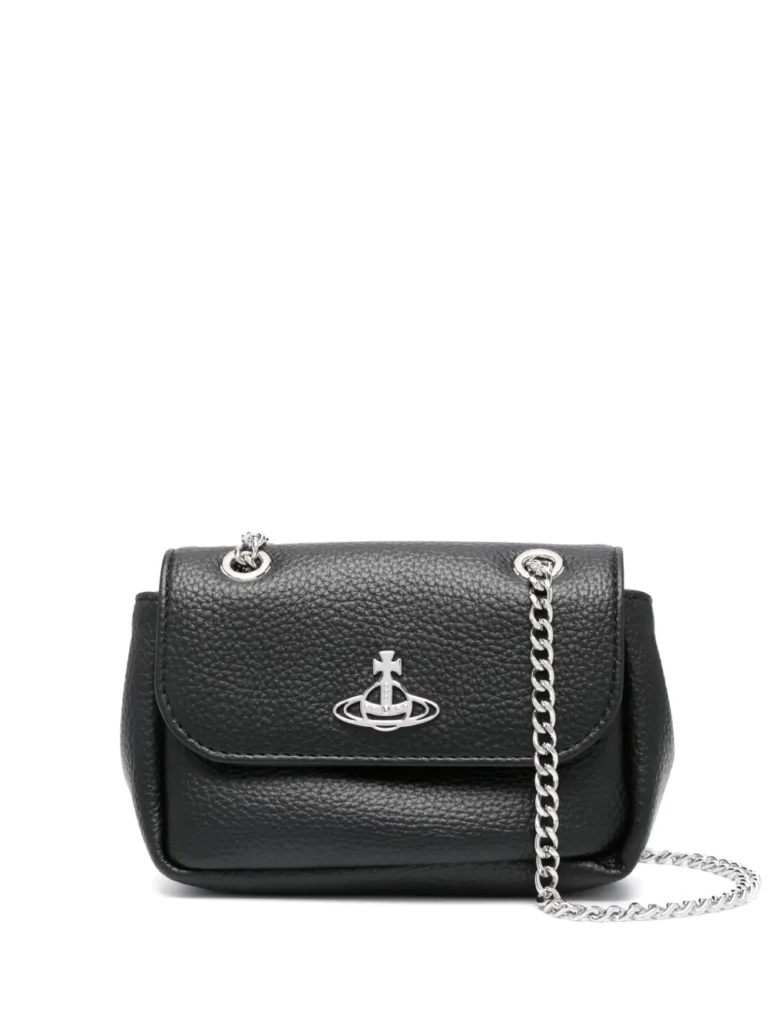 Borsa small purse chain nera