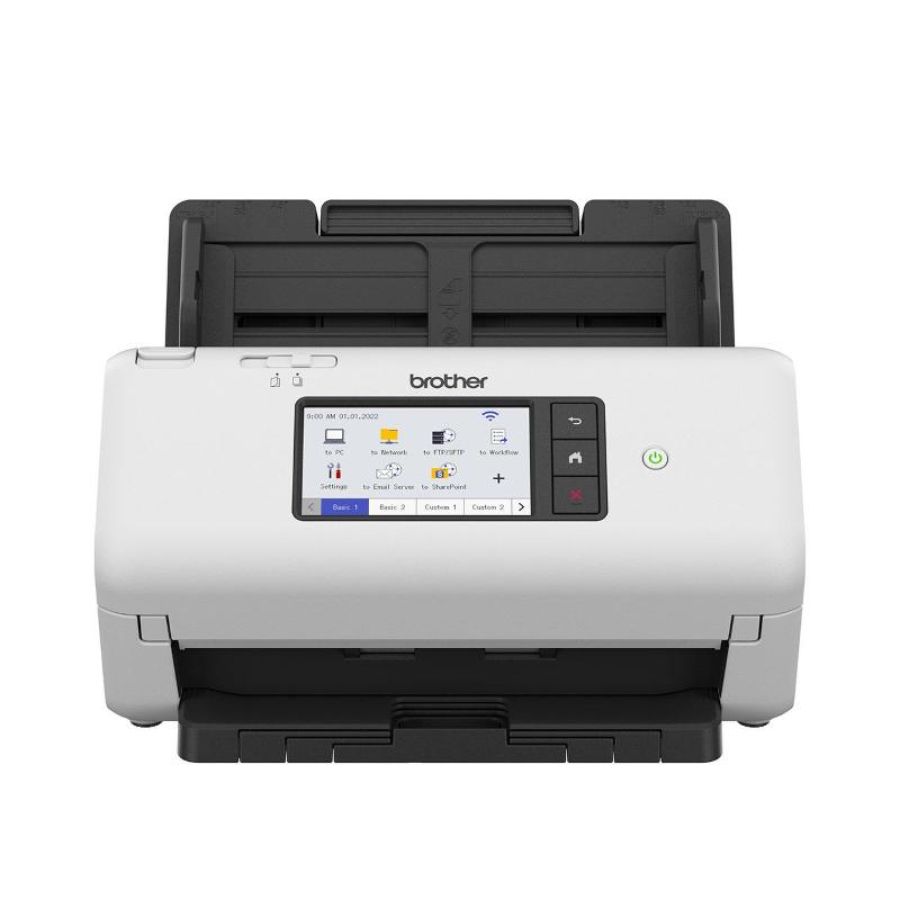 Brother ads4700w scanner desktop connettivita` wireless e cablata usb 3.0 superspeed