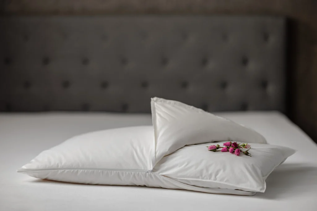 Cuscino con nucleo Perla Rosa