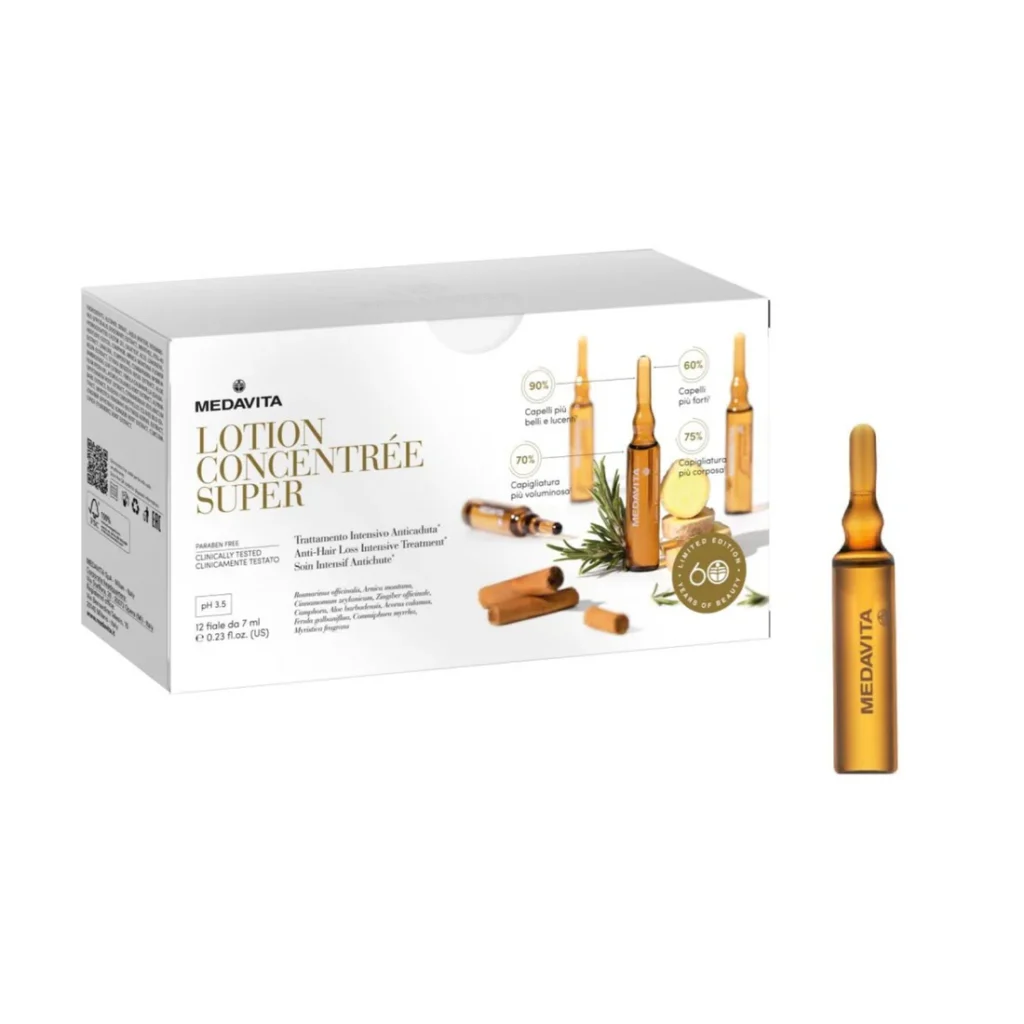 Medavita Trattamento Intensivo Anticaduta Super 12fl x 7ml Fiale Anticaduta Capelli