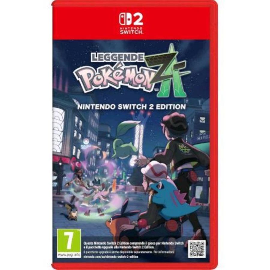 Nintendo switch 2 leggende pokemon za edizione italiana versione su scheda