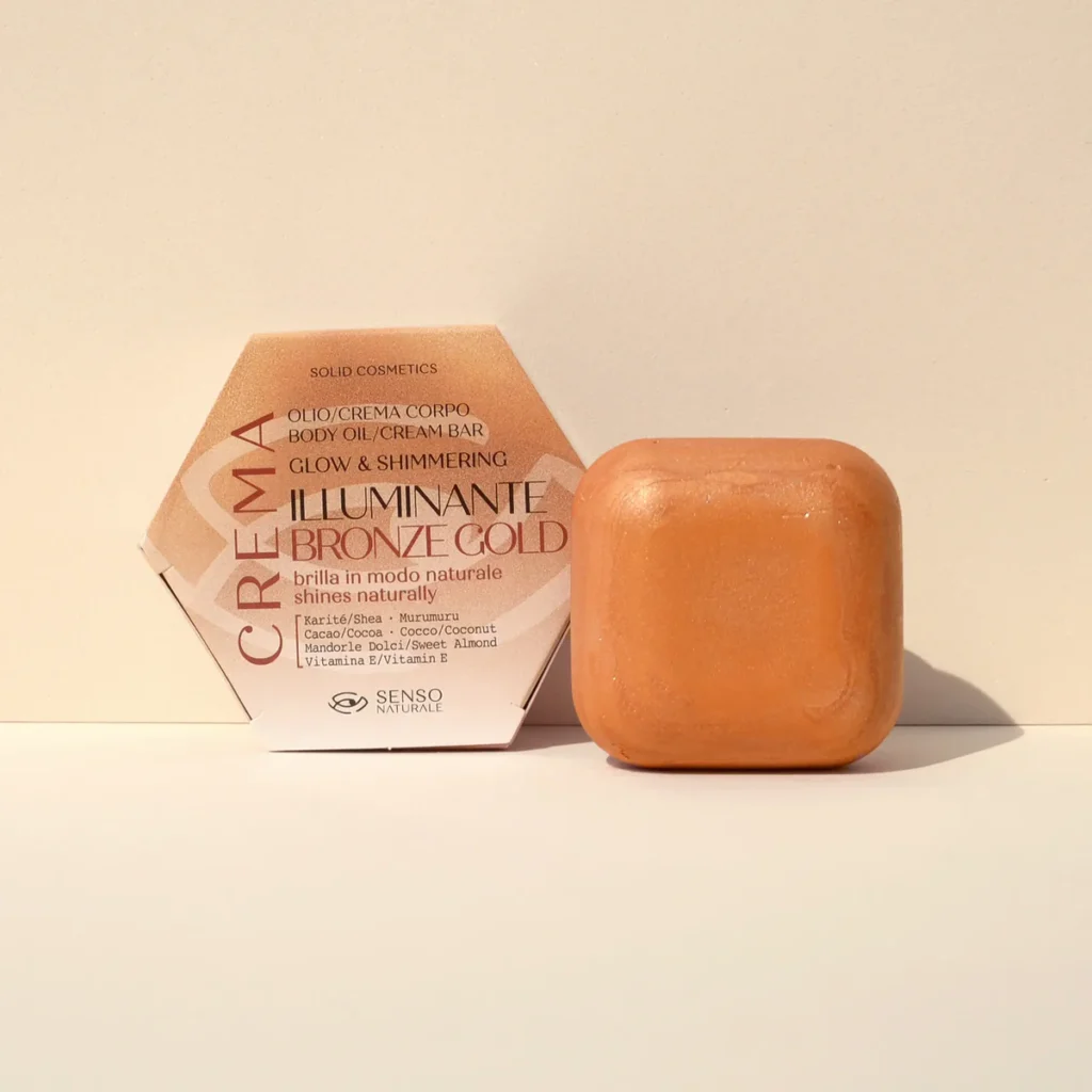 Olio Solido Corpo BRONZE GOLD Crema Illuminante