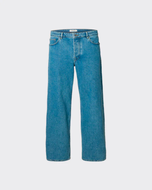 Selected Homme Jeans Loose Ben Kori Light Blue