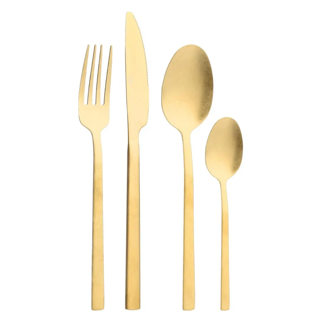 Set 24 posate oro