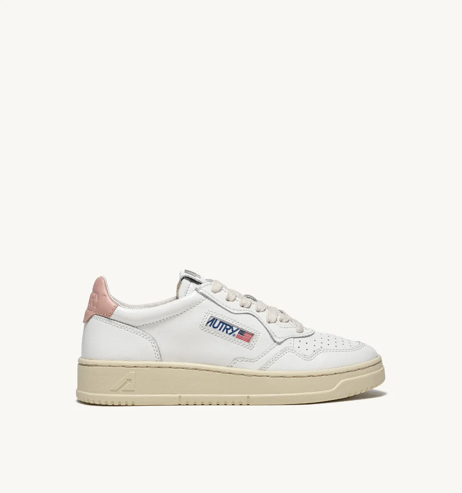 Sneakers medalist low biancorosa