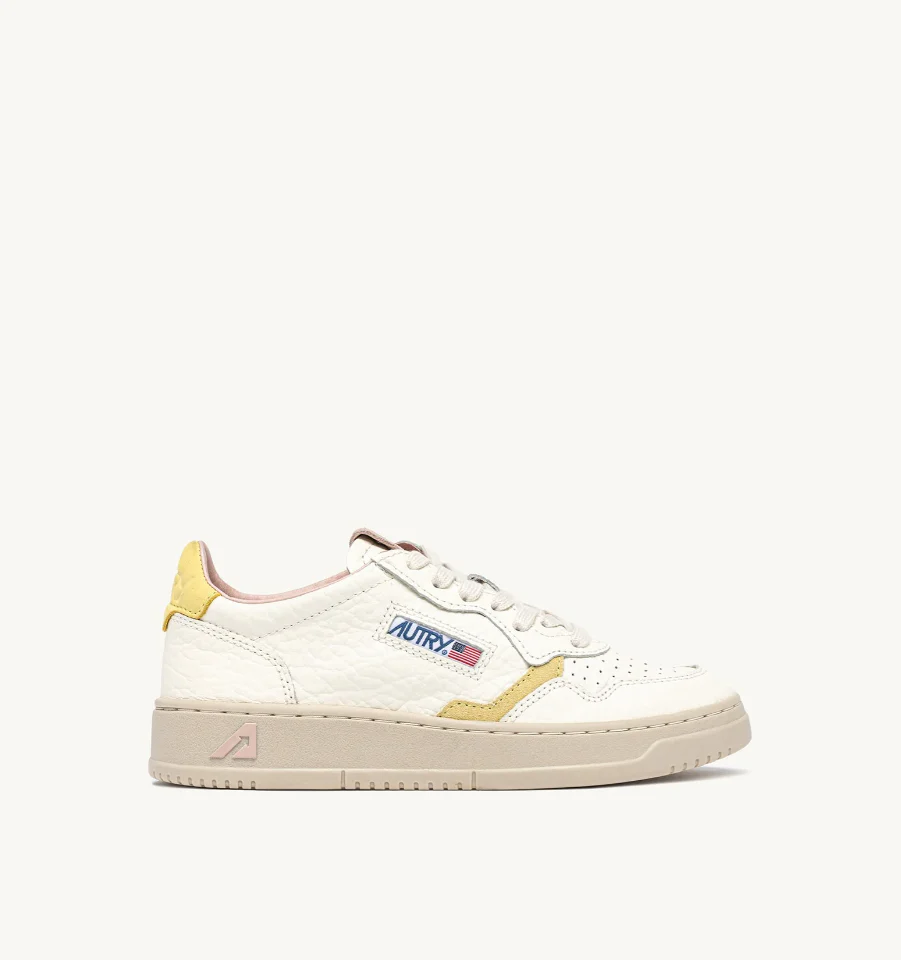 Sneakers medalist low natural e lemon