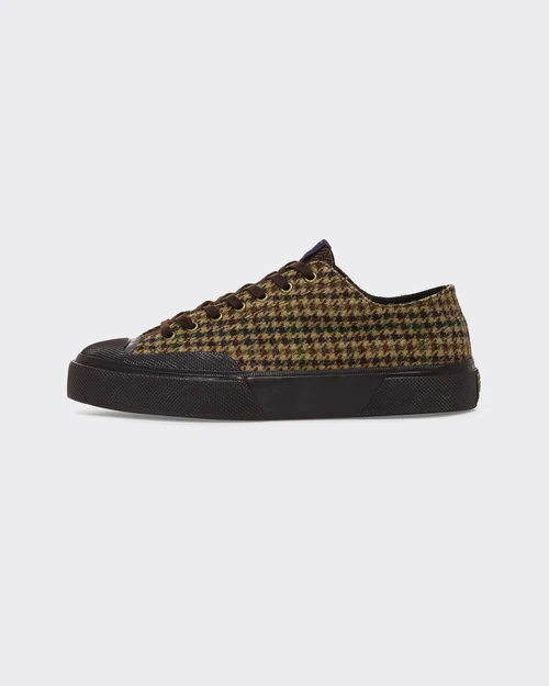 Superga Sneakers 2432 Works Wool Patchwork Brown