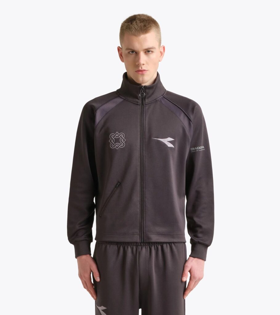 Track jacket lack of guidance grigio scuro