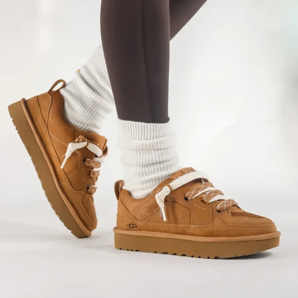 Ugg Low Lowmel Sneakers Camoscio Nocciola donna 1168890
