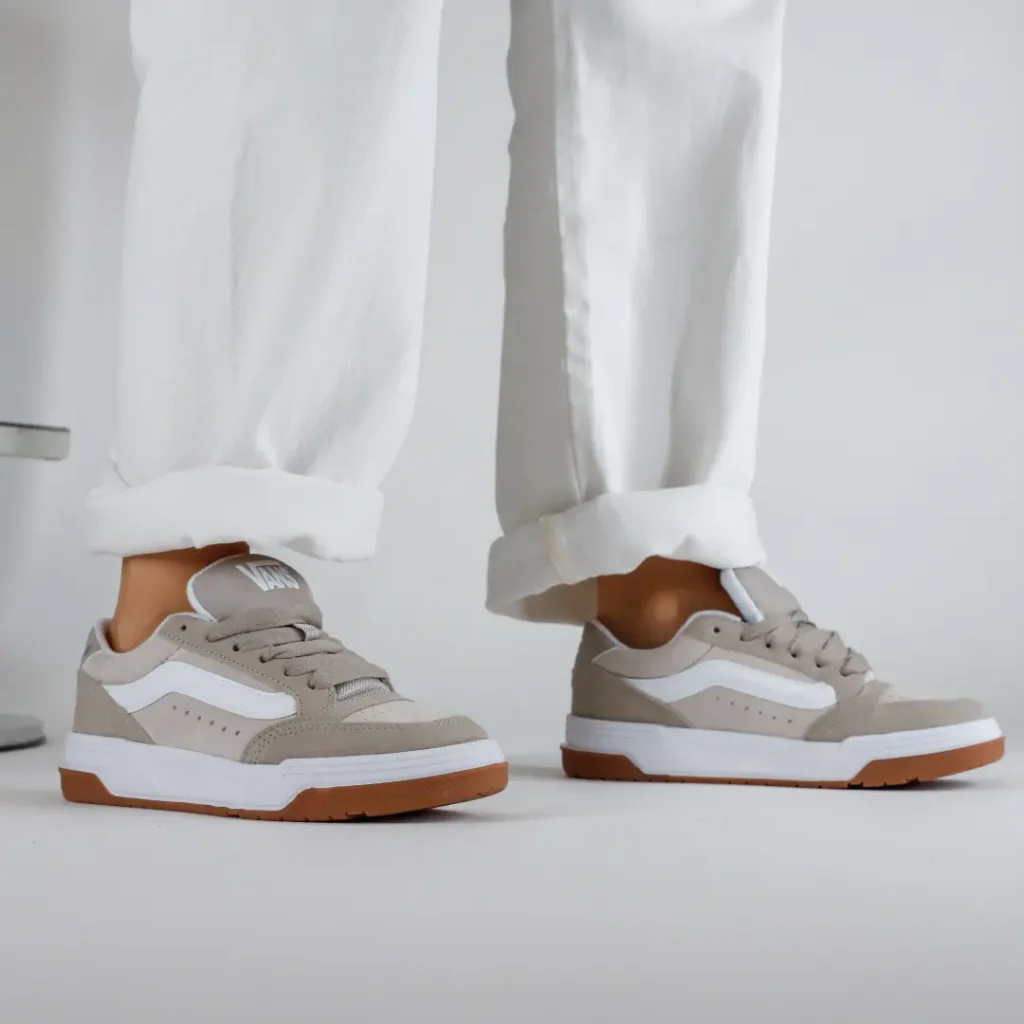 Vans Hylane Camoscio 2 Tones Mushroom Taupe sneakers donna