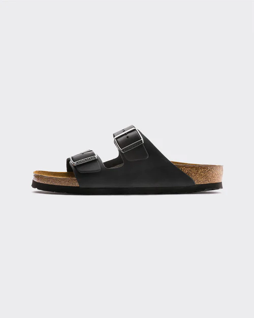 Birkenstock Ciabatta Arizona Oiled Leather Nera