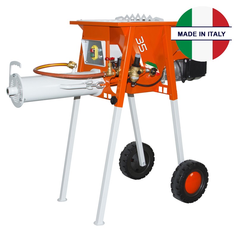 Mescolatore continuo mixer 35 top e basic per malte colle e intonaco